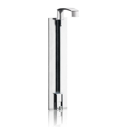 Supporto Smart Care System cromato lucido autoadesivo