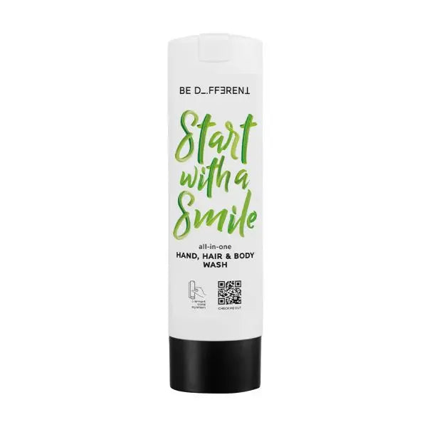 Be Different Shampoo mani, capelli e corpo - cura intelligente, 300 ml