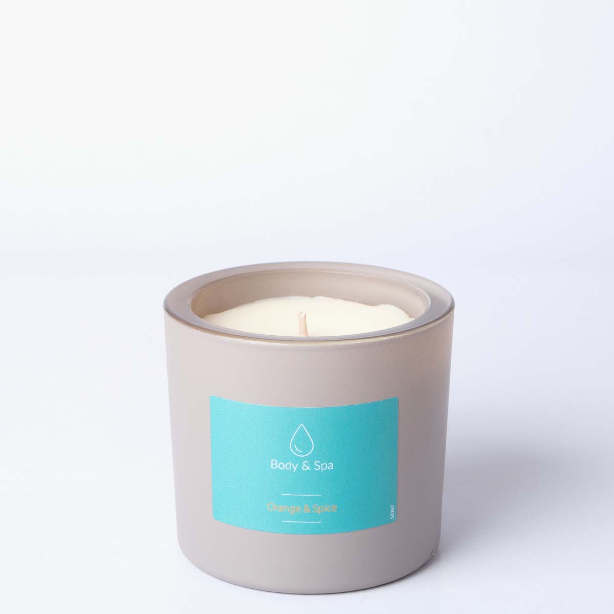 Candela profumata Orange & Spice, tempo di combustione +/- 48 ore.