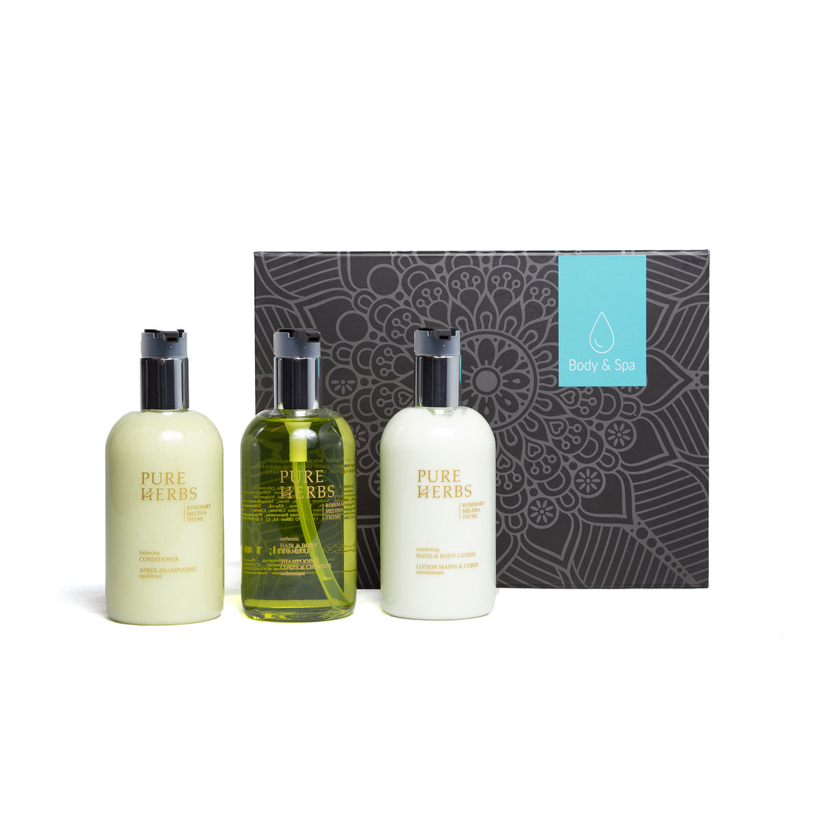 Set regalo di erbe pure
