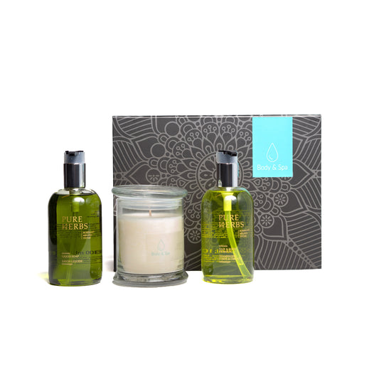Il set regalo Pure Herbs ha incontrato i regali